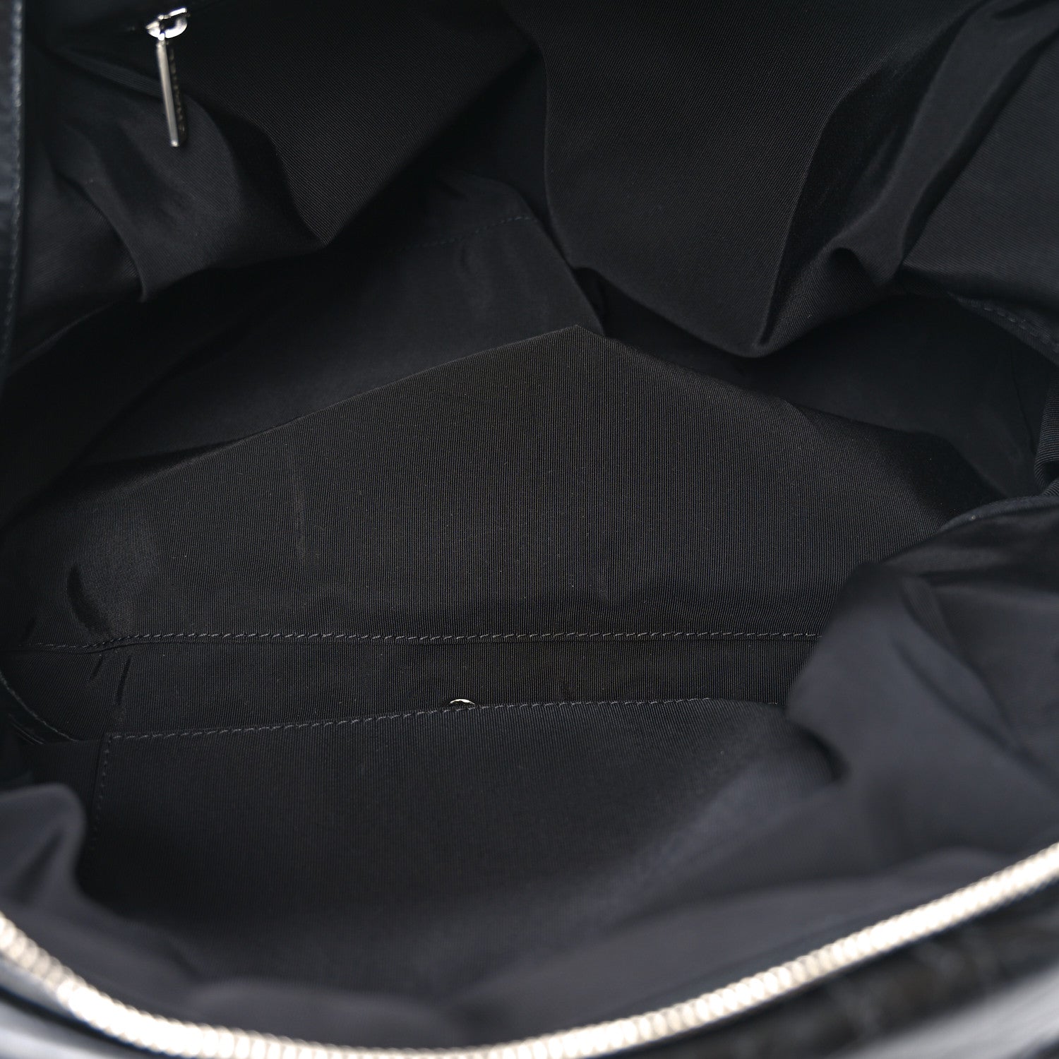 Chanel Aged Calfskin Chevron Medium Soft Bowling Bag Black 5 of 10