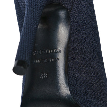 Balenciaga Jersey Crepe Round Toe Knife Booties 38 6 of 7