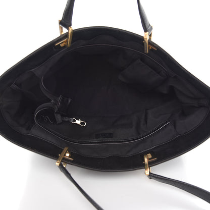 Gucci Monogram Large Punch Tote Black 5 of 9