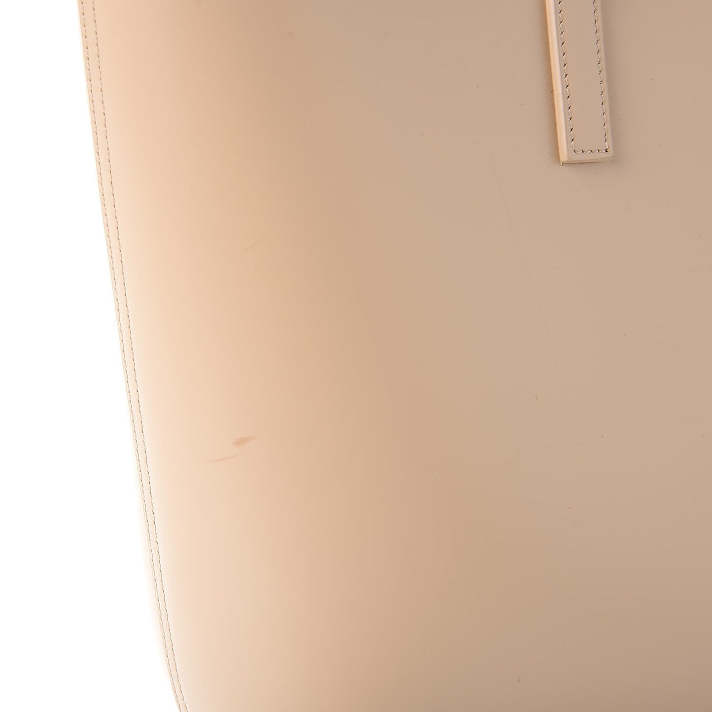 Calfskin Classic Monogram Double Face Tote Nude Powder