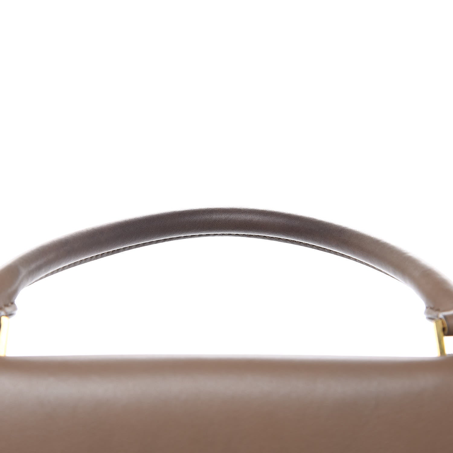 Celine Smooth Calfskin Nubuck Small Tri-Color Trapeze Taupe 3 of 12