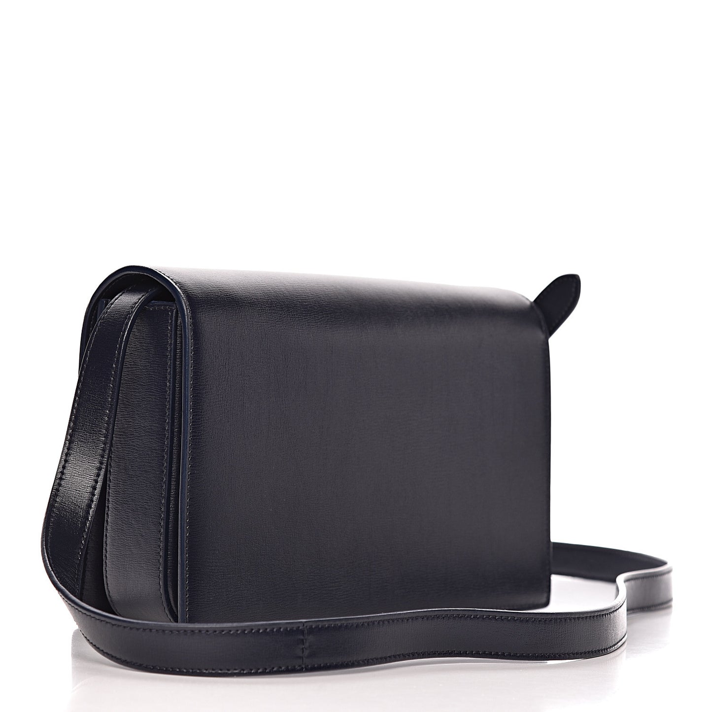 Smooth Calfskin Suede Medium Bellechasse Navy