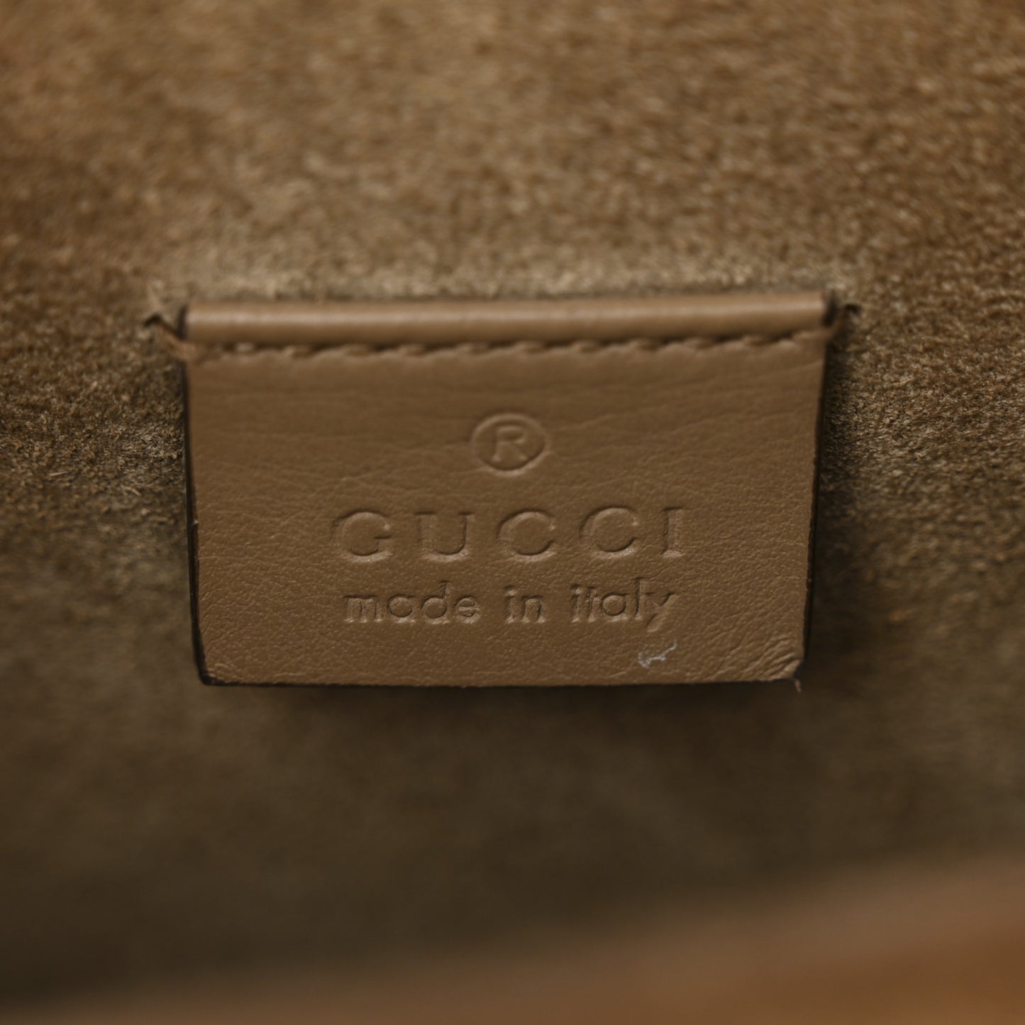 GG Supreme Monogram Mini Dionysus Shoulder Bag Taupe