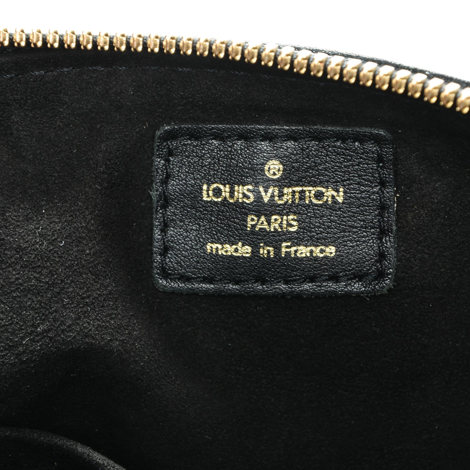 Louis Vuitton Calfskin Patent Embossed Monogram Stephen Ivory 6 of 8