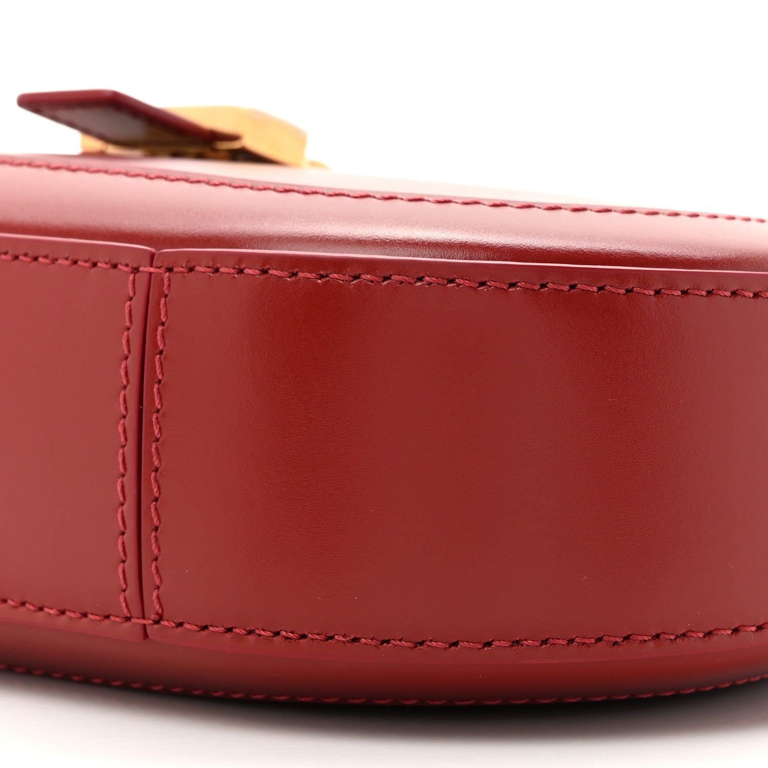 Versace Calfskin Small Greca Goddess Hobo Parade Red 8 of 10