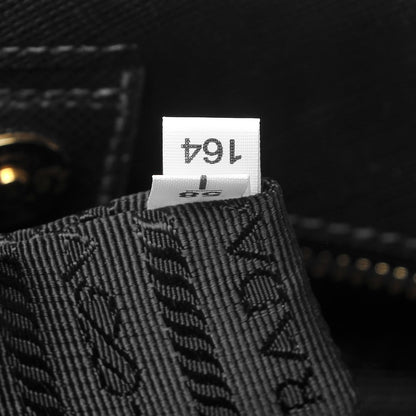 Prada Saffiano Lux Medium Tote Black 8 of 8