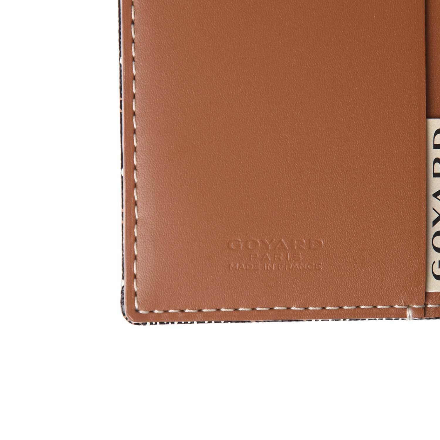 Goyard Goyardine Passport Holder Black Gold 5 of 5