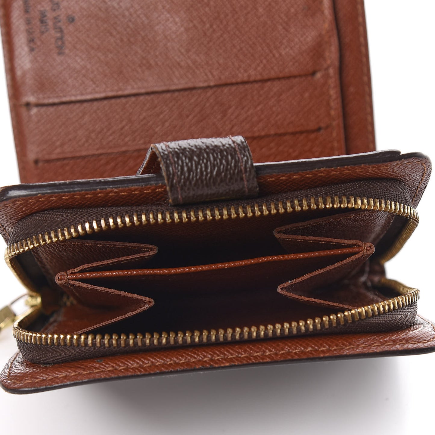 Monogram Compact Zippe Zipped Wallet