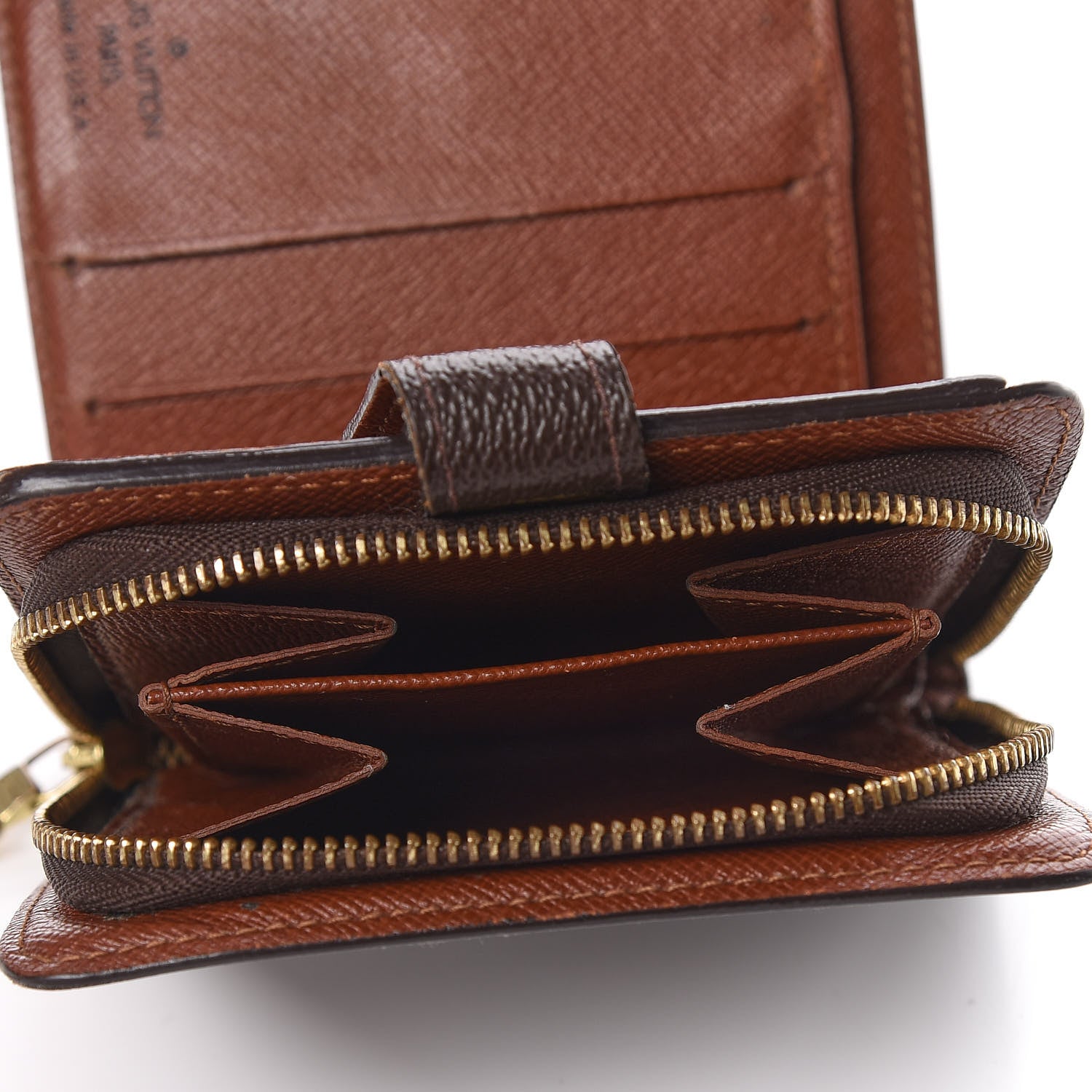 Louis Vuitton Monogram Compact Zippe Zipped Wallet 4 of 9
