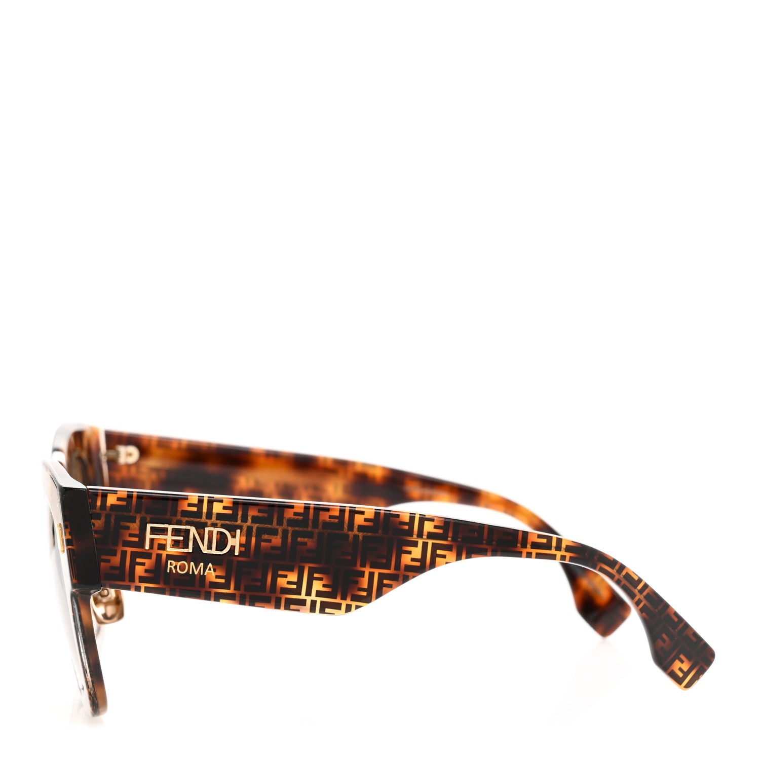 Fendi Acetate FF Sunglasses FF 0458/G/S Tortoise 3 of 7