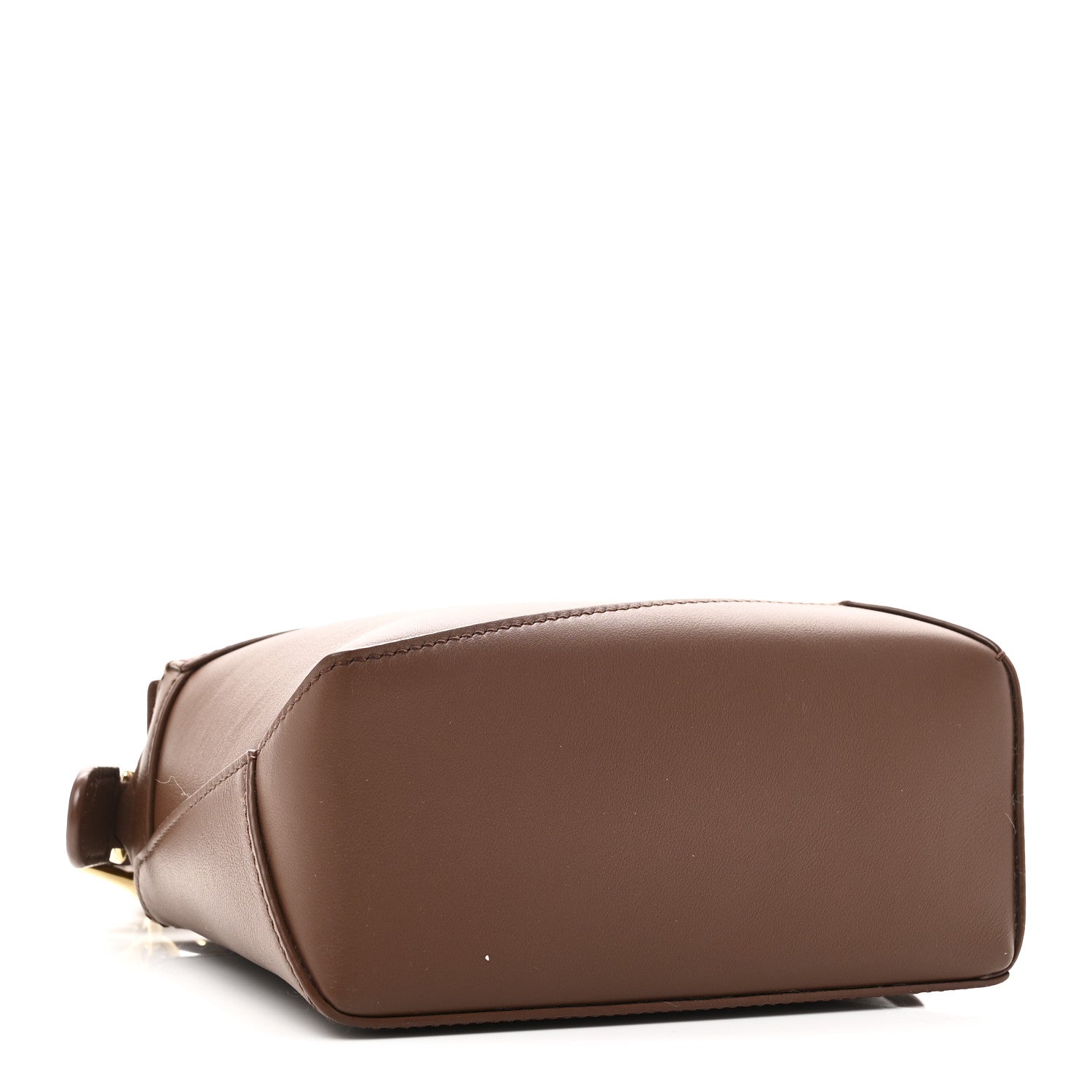 Loewe X SUNA FUJITA Satin Calfskin Mini Hamster Puzzle Edge Bag Havana 4 of 9