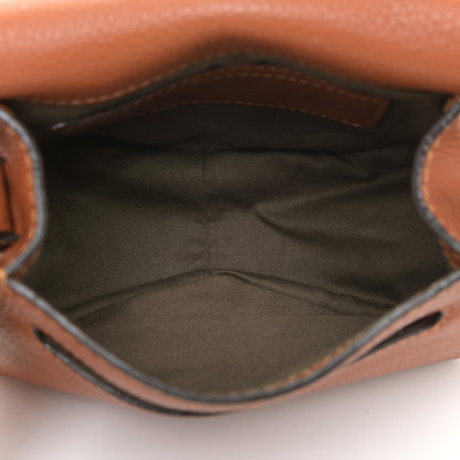 Chloe Calfskin Mini Marcie Round Crossbody Bag Tan 5 of 10