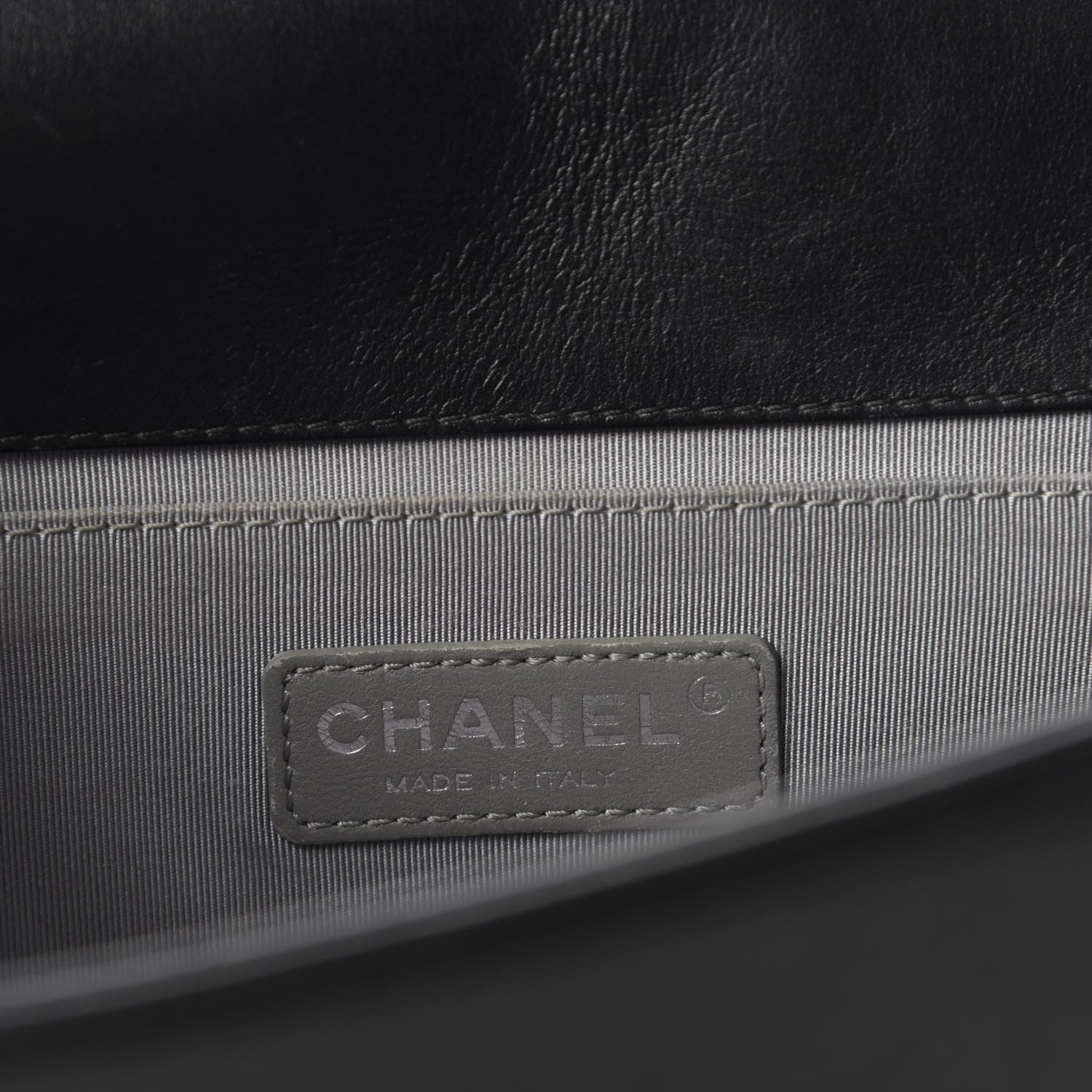 Chanel Calfskin Quilted Medium Boy Flap Black 10 of 13