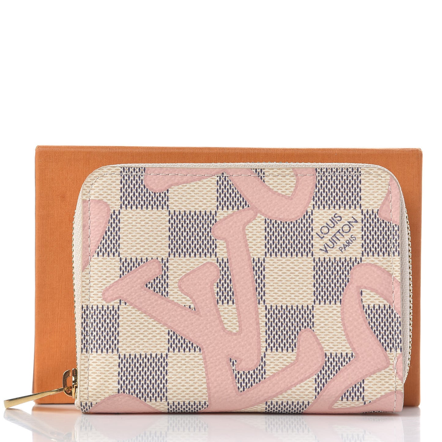 Damier Azur Tahitienne Zippy Coin Purse
