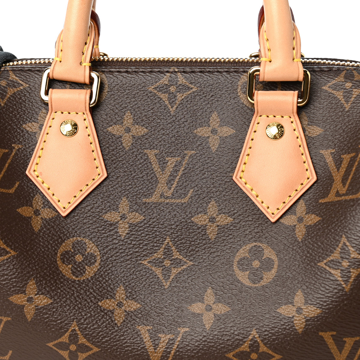Louis Vuitton Monogram Speedy Bandouliere 20 Black 7 of 10