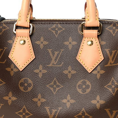 Louis Vuitton Monogram Speedy Bandouliere 20 Black 7 of 10
