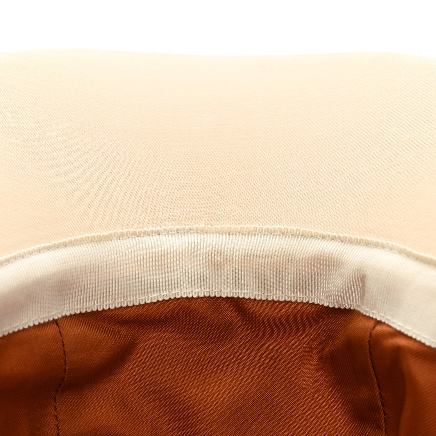 Hermes Cotton Davis H Primavera Hat 58 Blanc Creme 10 of 10
