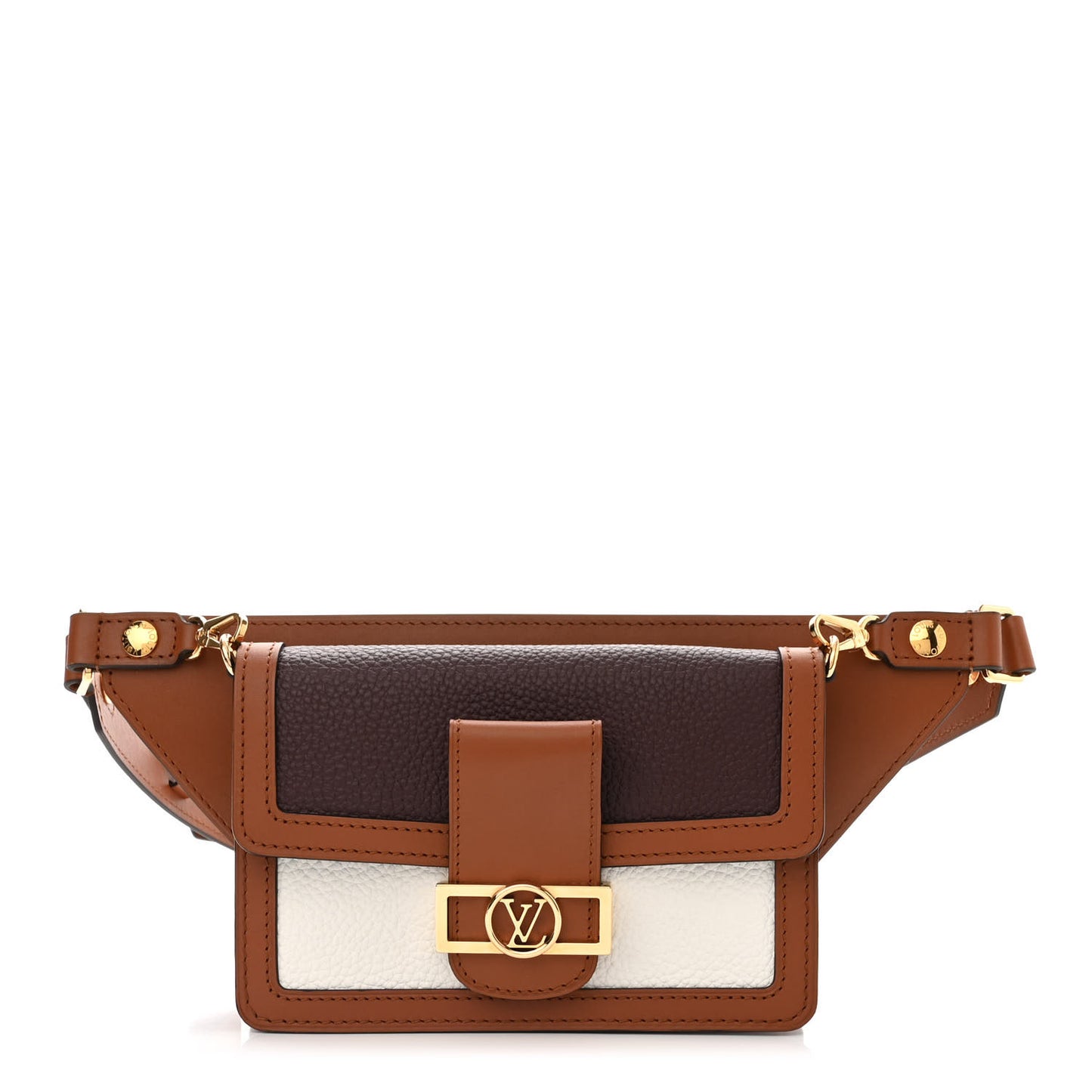 Taurillon Dauphine Bumbag Blackberry Snow