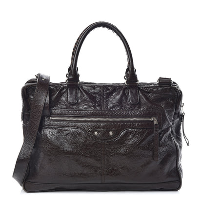 Balenciaga Agneau Classic Hardware Mens Mini Folder Cigare Fonce 1 of 11