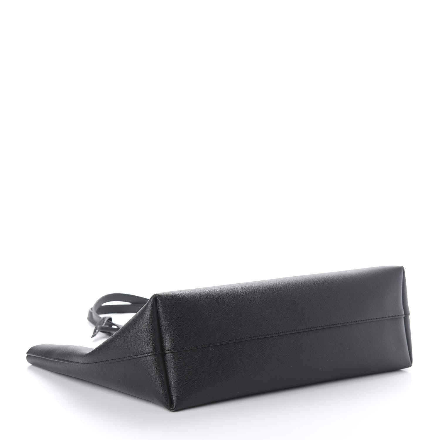 Saint Laurent Calfskin Large Shopping Tote Black 4 of 9