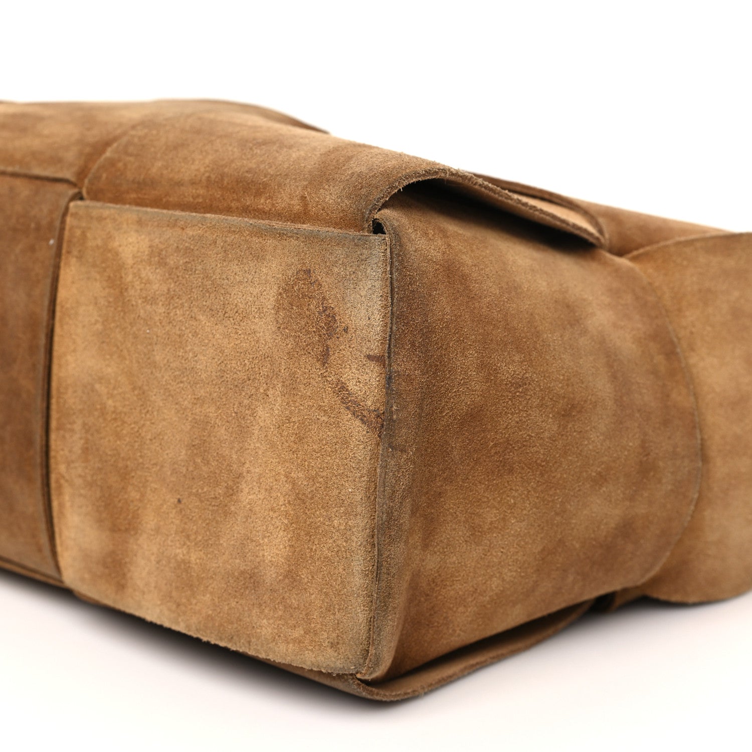 Bottega Veneta Suede Maxi Intrecciato Small Arco Tote Brown 10 of 11