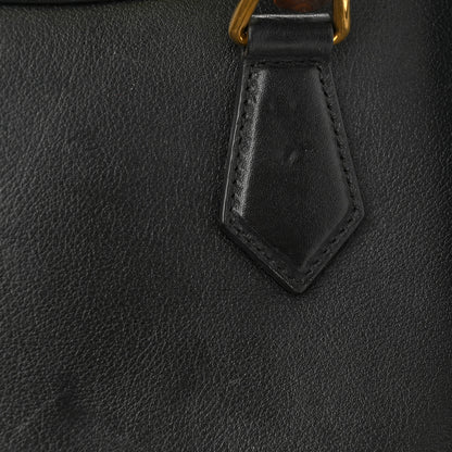 Gucci Calfskin Small Diana Tote Bag Black Yellow Fluo 11 of 16