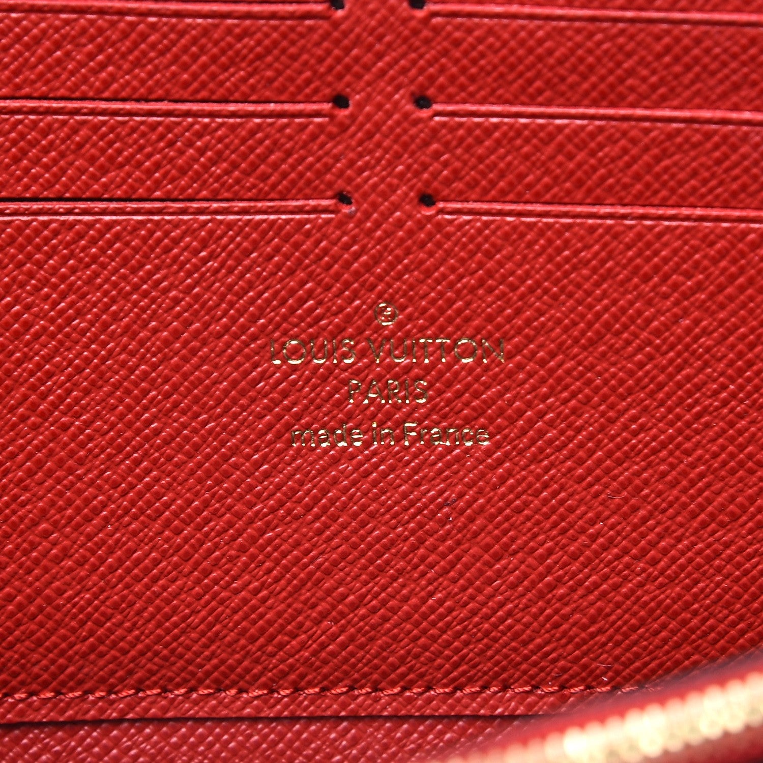 Louis Vuitton Monogram Retiro Zippy Wallet Cherry 6 of 7