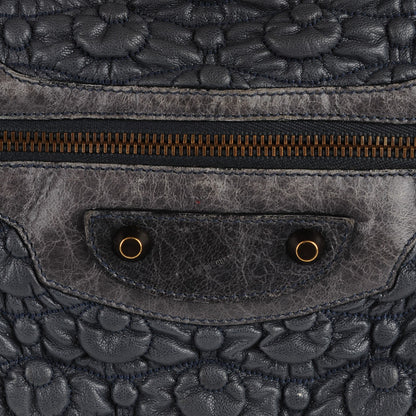 Balenciaga Smocked Agneau Classic Hardware City Anthracite 13 of 17
