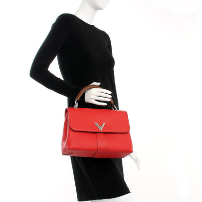 Louis Vuitton Grained Calfskin Very One Handle Rubis 2 of 7