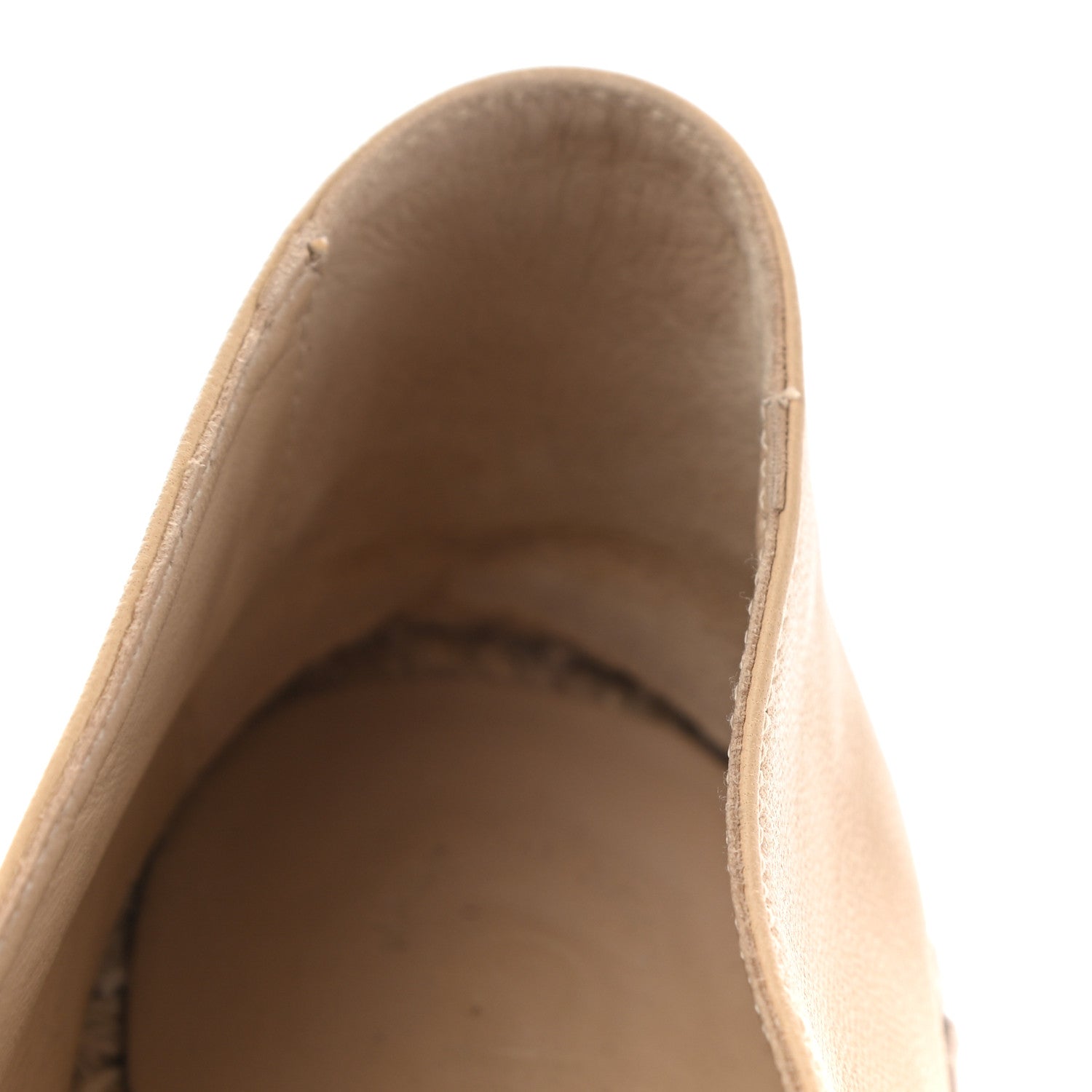 Chanel Lambskin CC Espadrilles 35 Beige Black 12 of 13