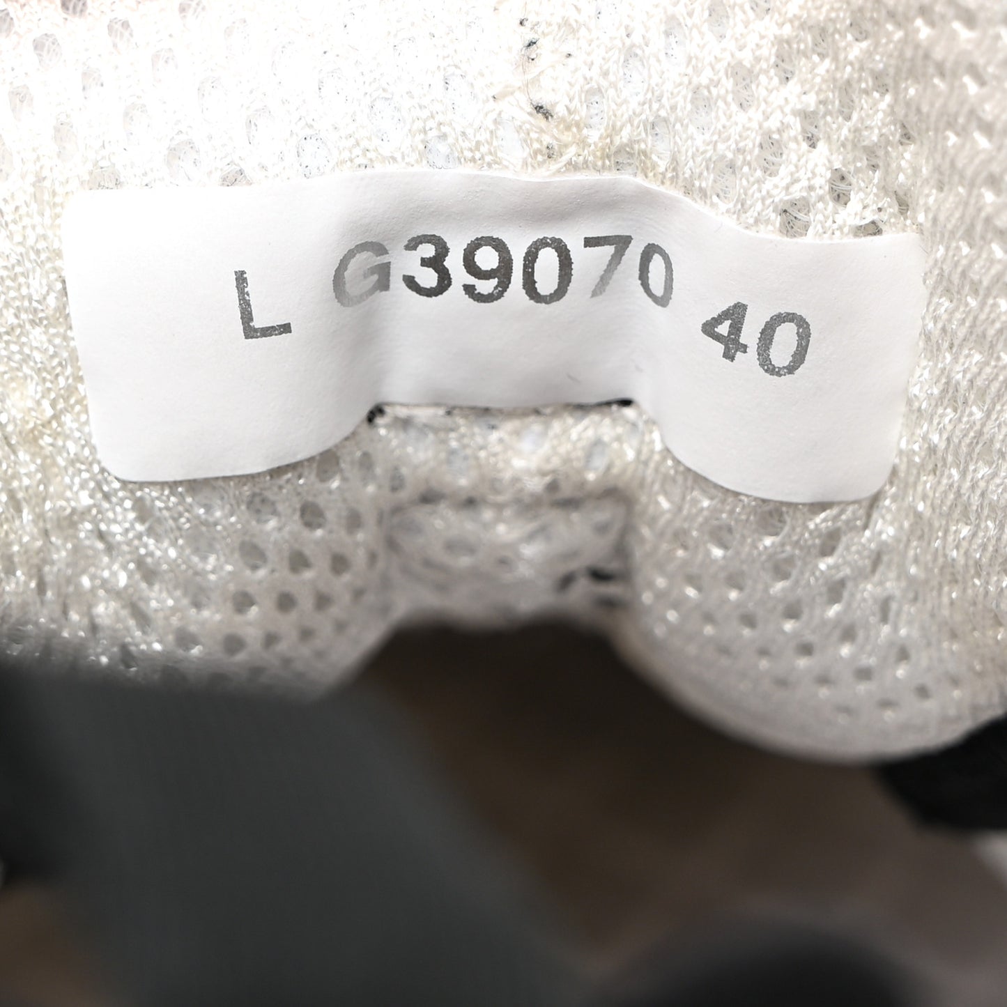Fabric Suede Calfskin CC Sneakers 40 Ivory Black