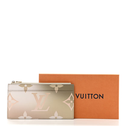 Louis Vuitton Monogram Giant Spring In The City Slim Purse Sunset Kaki 7 of 7