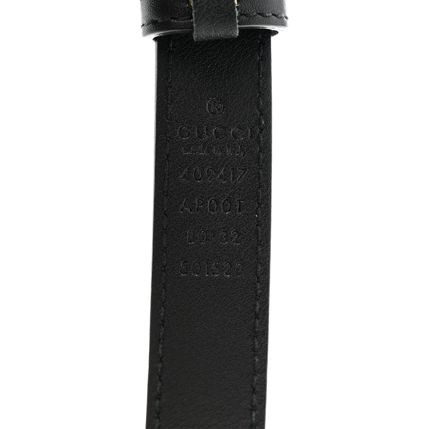 Gucci Calfskin Double G 20mm Belt 80 32 Black 1879932 – FASHIONPHILE