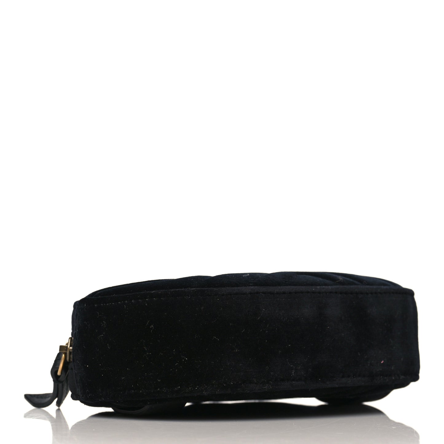 Velvet Matelasse GG Marmont Belt Bag 85 34 Black
