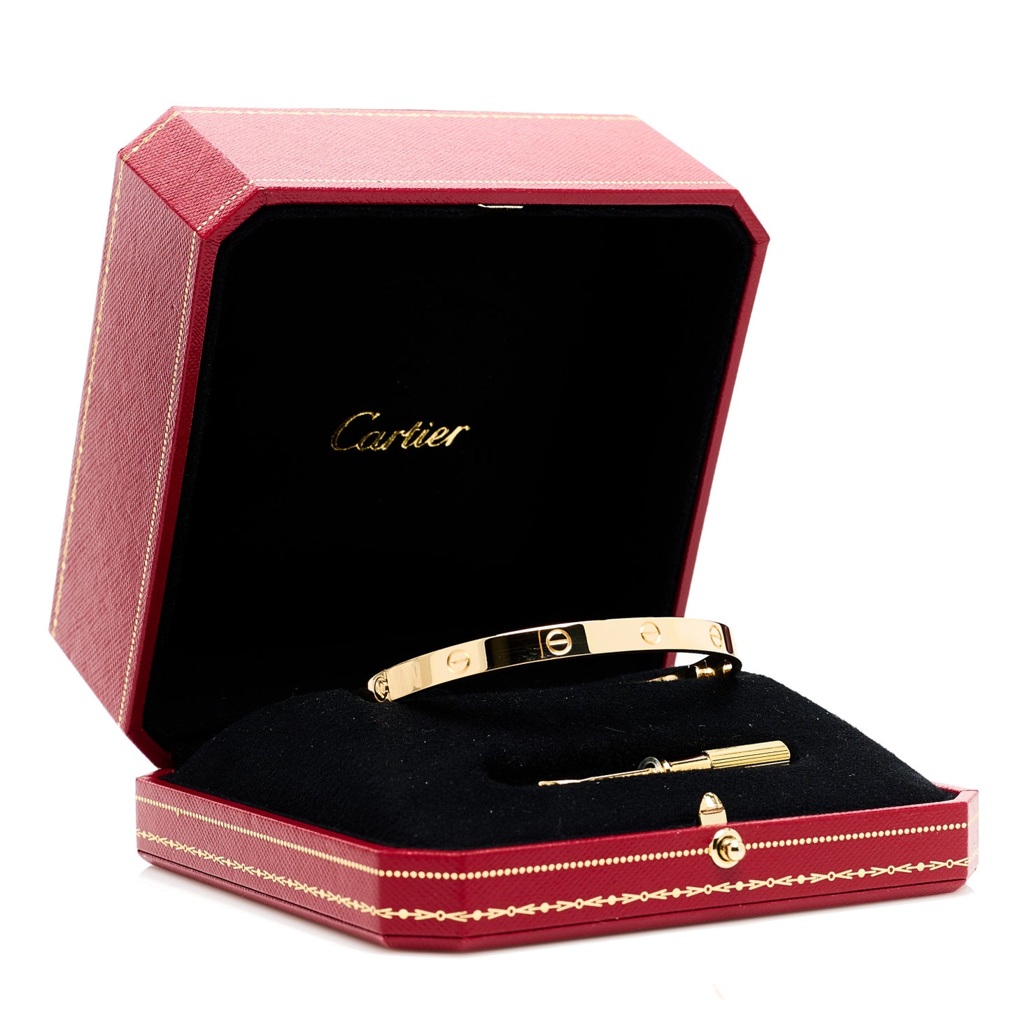 18K Yellow Gold LOVE Bracelet 21