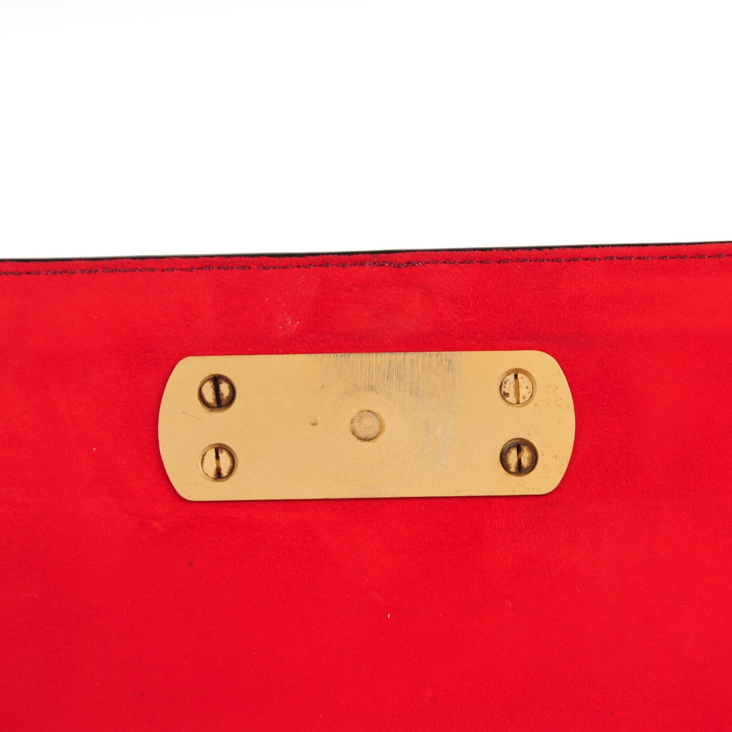 Valentino Garavani Patent Calfskin Animalia Va Va Voom Shoulder Bag Rubin 10 of 10