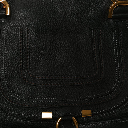 Chloe Calfskin Small Marcie Satchel Black 9 of 10