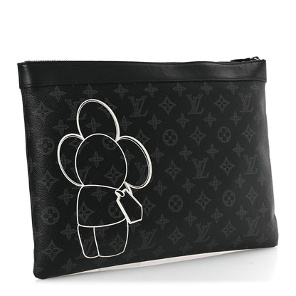 Louis Vuitton Monogram Eclipse Vivienne Apollo Pochette GM 3 of 11