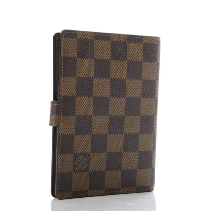 Louis Vuitton Damier Ebene Small Ring Agenda Cover 3 of 8