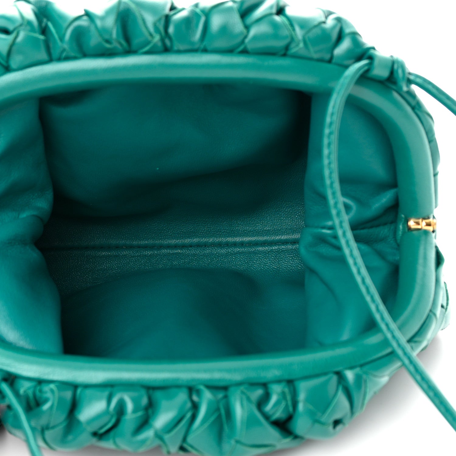 Bottega Veneta Nappa Intrecciato The Mini Pouch Mallard 5 of 11
