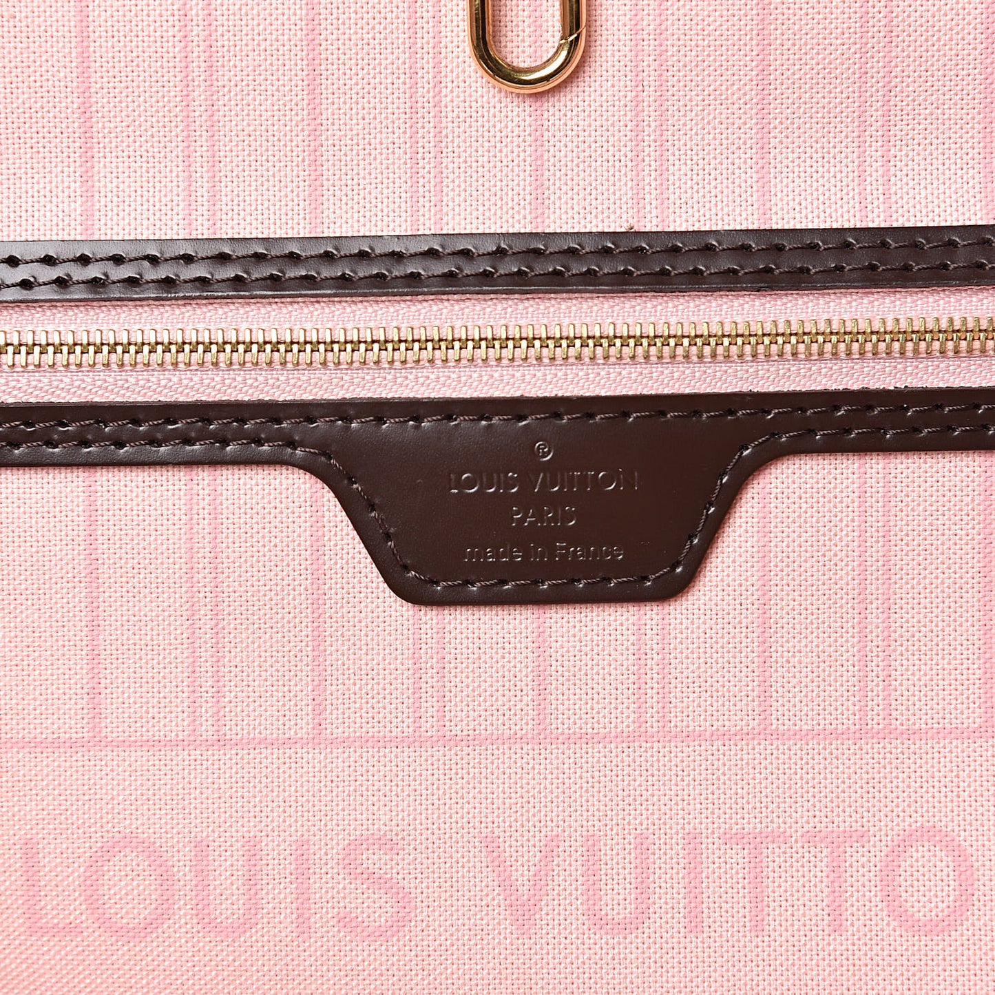Damier Ebene Neo Neverfull MM Rose Ballerine