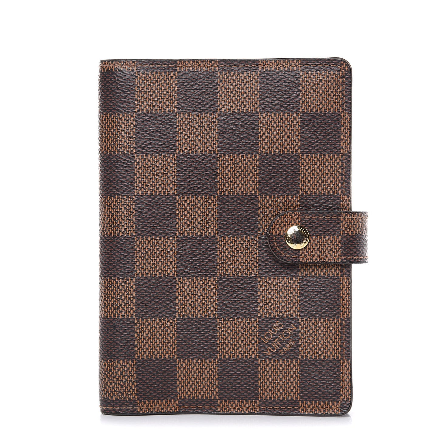 Damier Ebene Small Ring Agenda Cover