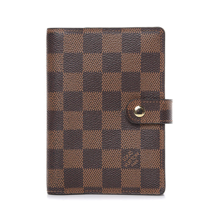Louis Vuitton Damier Ebene Small Ring Agenda Cover 1 of 8
