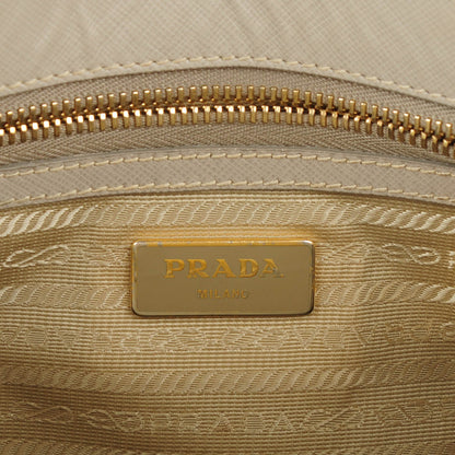Prada Saffiano Small Galleria Double Zip Tote Pomice 2 of 12