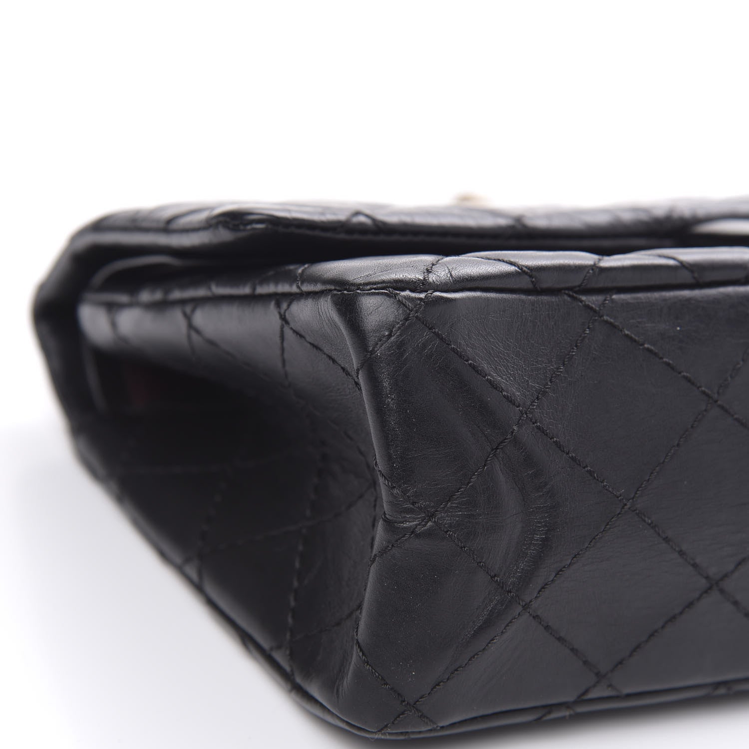 Chanel Aged Calfskin Quilted 2.55 Reissue 225 Flap Black 8 of 12