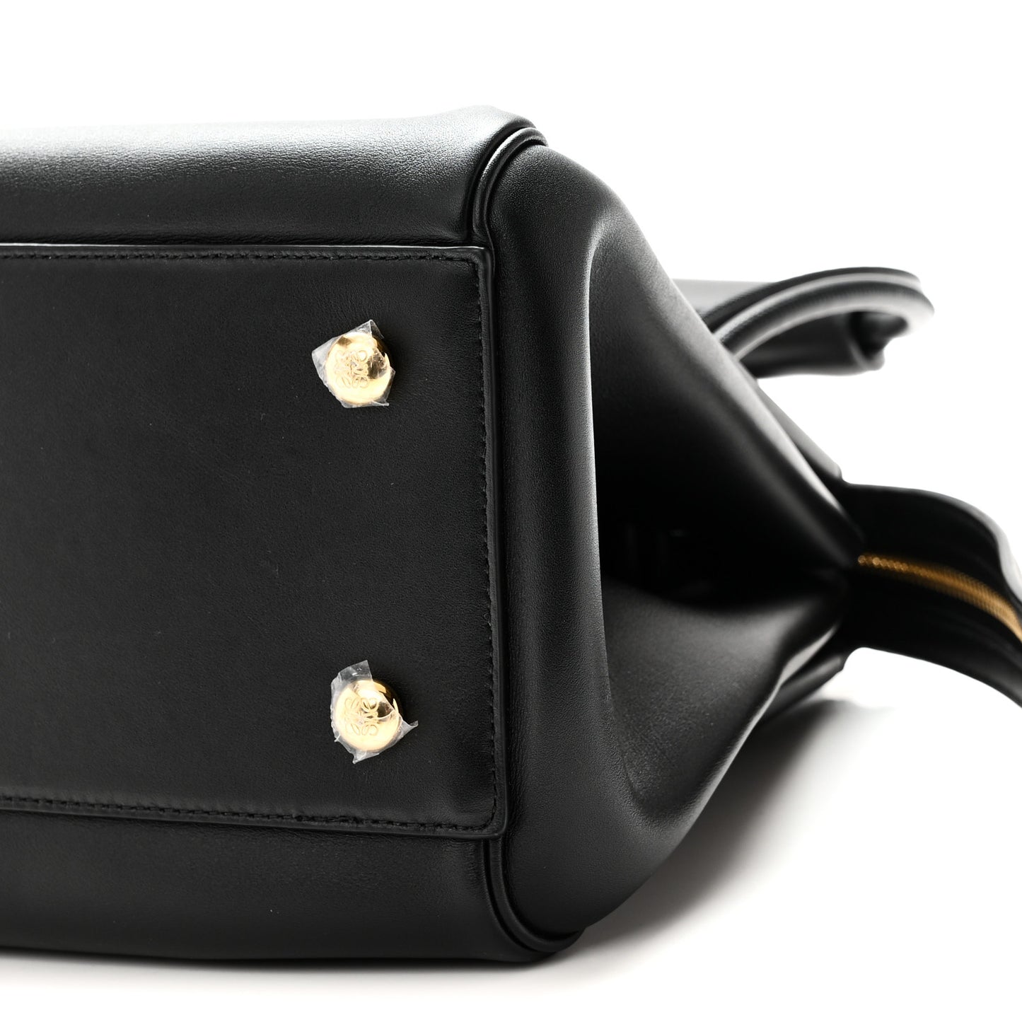Supple Calfskin Medium Madrid Bag Black