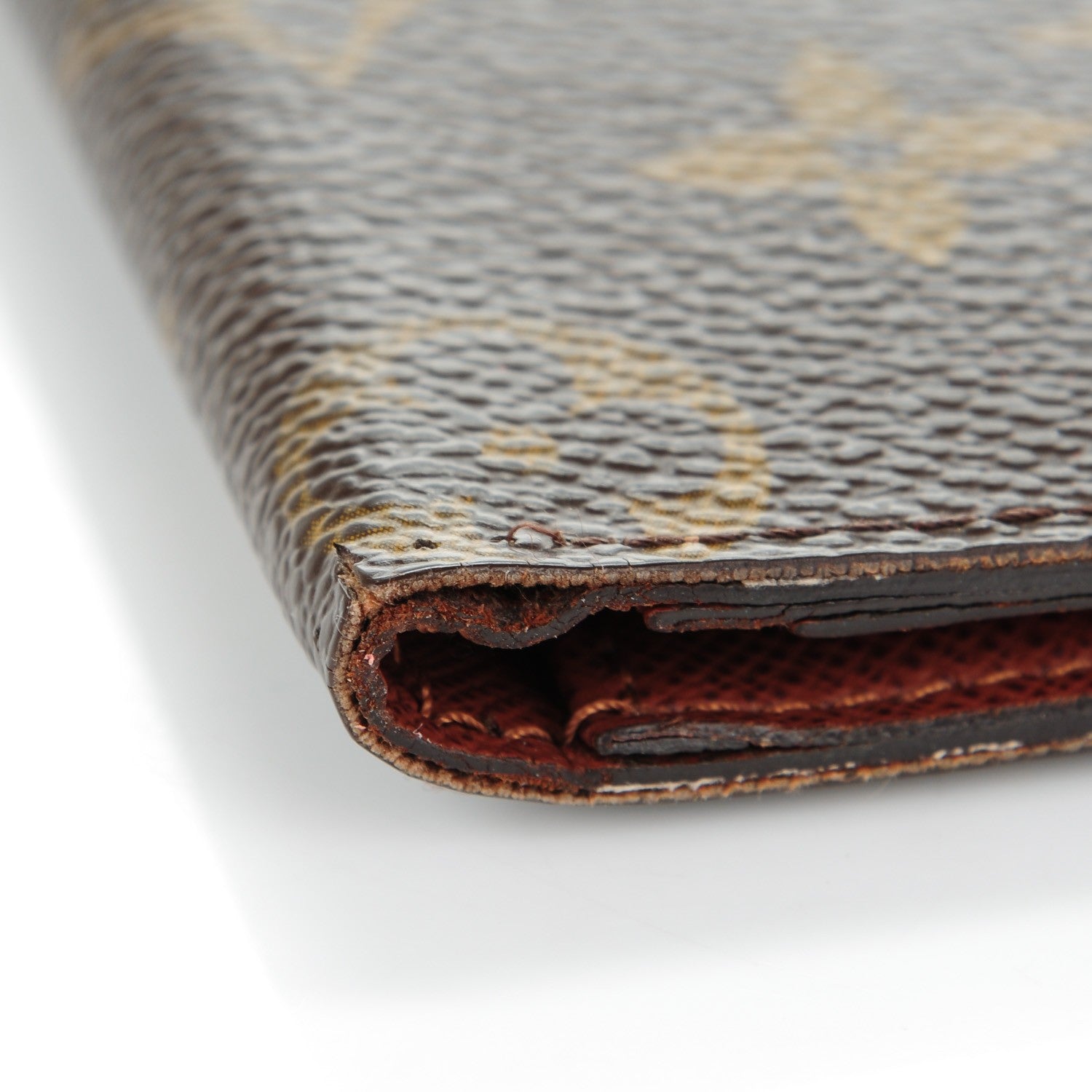 Louis Vuitton Monogram Porte Valeurs Checkbook Wallet 8 of 8