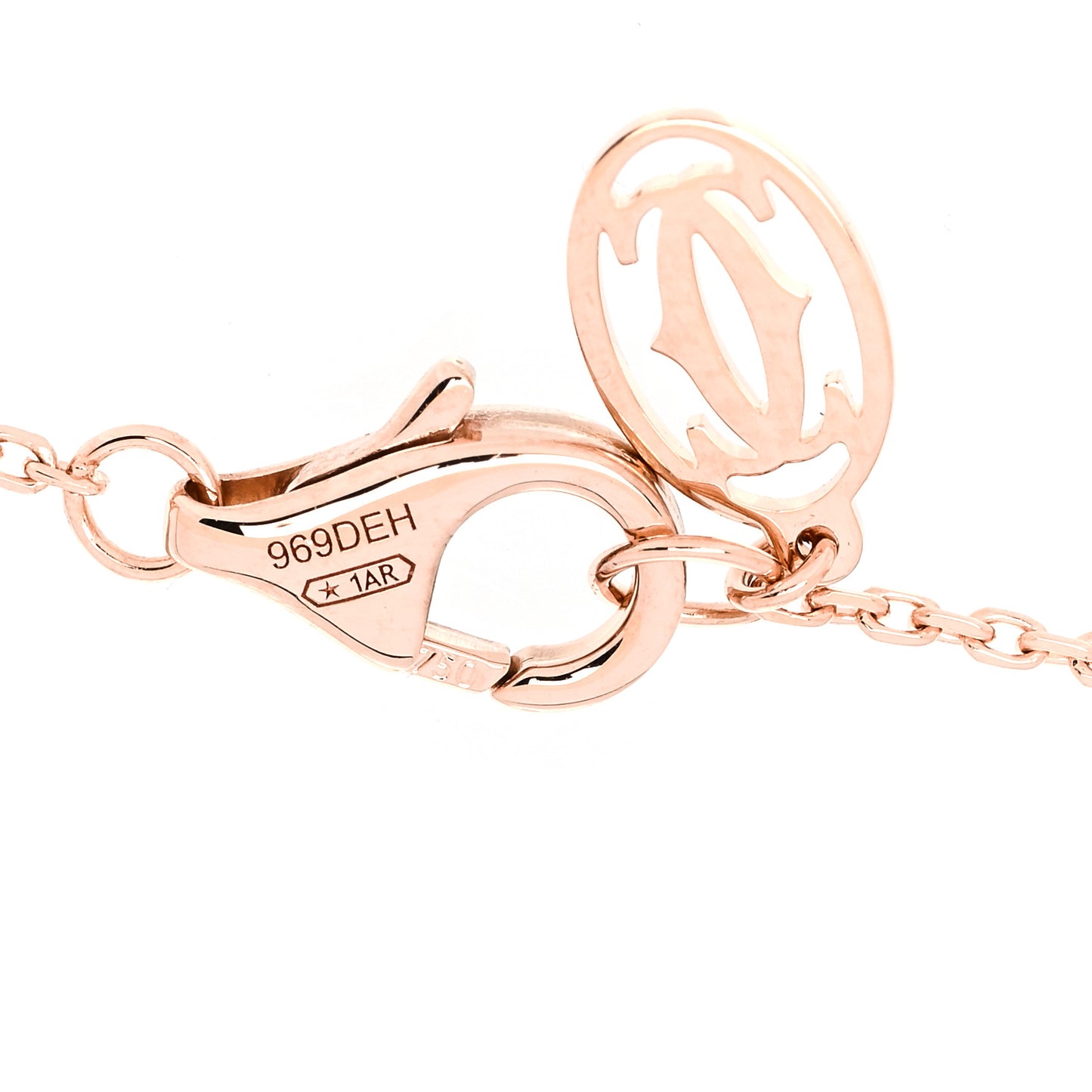 18K Pink Gold Diamond XS D'Amour Bracelet