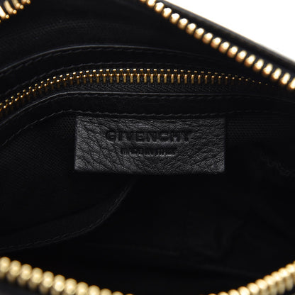 Givenchy Calfskin Crocodile Embossed Small Pandora Black 7 of 8