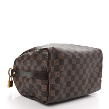 Louis Vuitton Damier Ebene Speedy Bandouliere 25 7 of 29